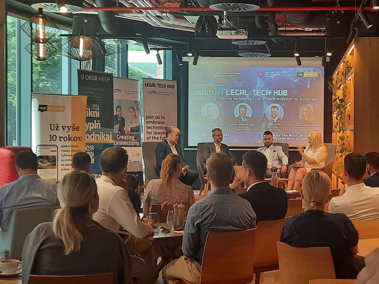Na Slovensku vznikol LEGAL TECH HUB: „Na budúcnosť nečakáme, budúcnosť tvoríme.“